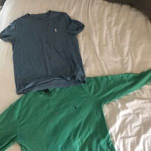 Two polo tees